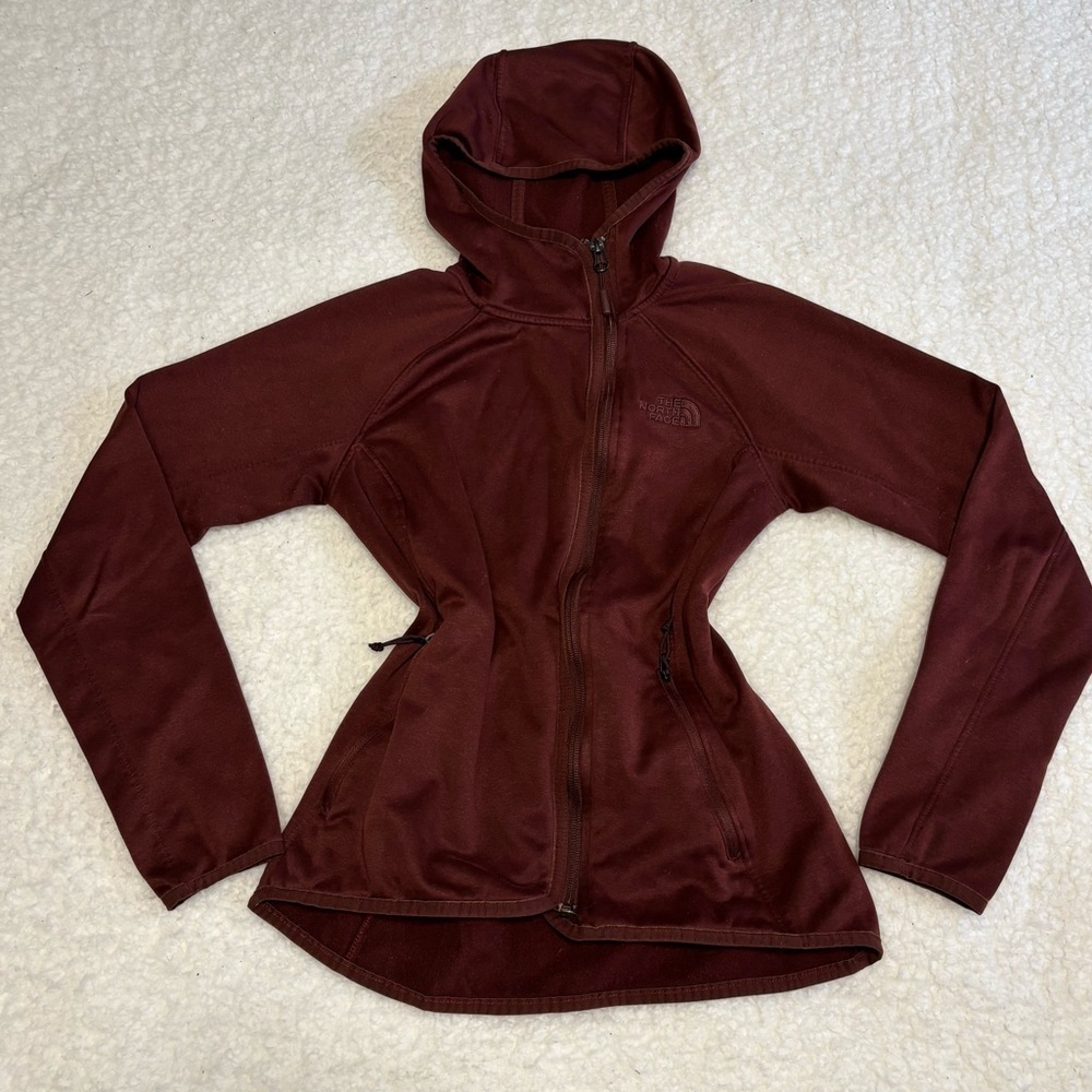 The North Face Women Brick Canyonlands Hooded Full Zip Jacket